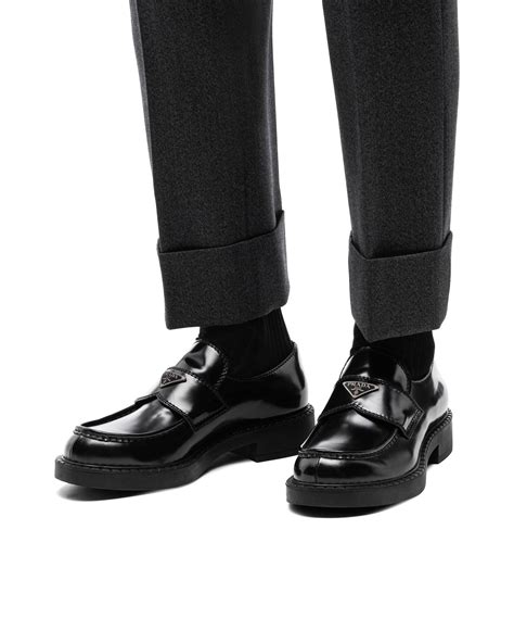 prada loafers italy